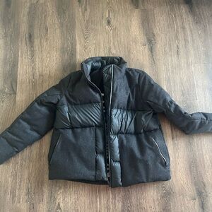 Lululemonn wool mix puffer jacket